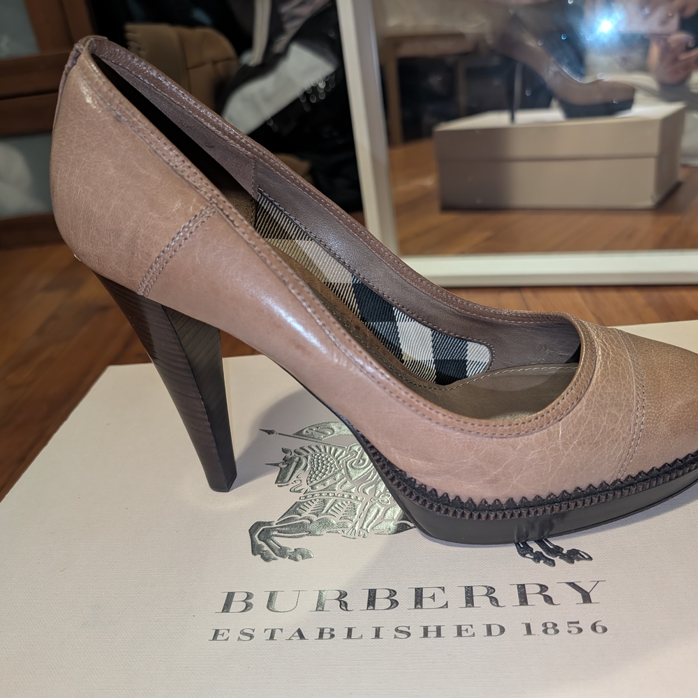 Burberry Women's Tan High Heels